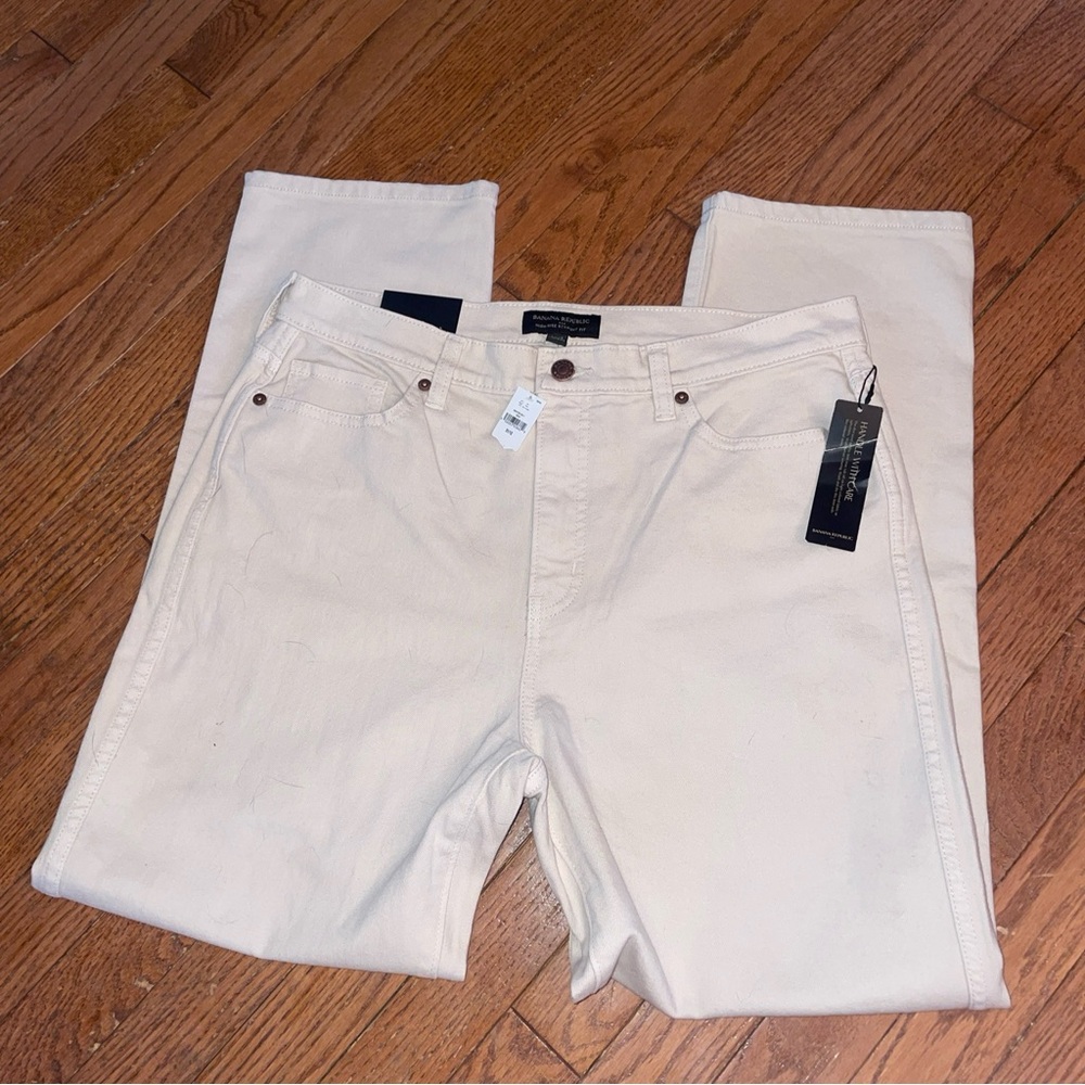 Banana Republic Pants Womens Size 31/12 Denim Jeans High Rise Slim Stretch